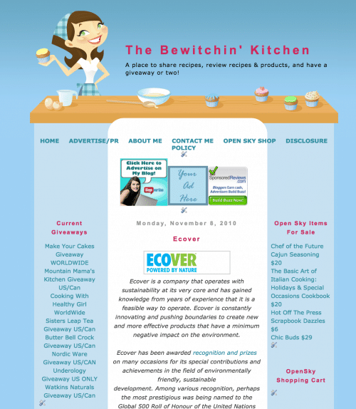 The Bewitchin' Kitchen 2010 - lol!