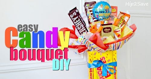 5 candy bouquets that are not only an easy DIY craft but a great homemade gift.