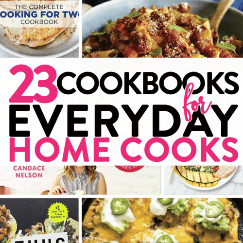 23 cookbook gift ideas for the everyday home cook. If you have someone on your gift list that loves to cook, these are the cookbooks to buy!