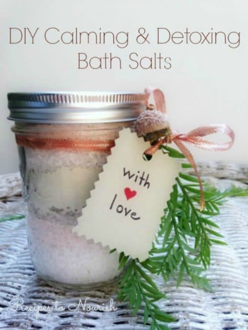  DIY detox bath. This detox recipe is quick and easy and you probably have everything you need in your pantry.