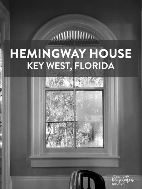 The Ernest Hemingway House in Key West, Florida. A museum of the writer and it's the home to 50 polydactyl cats! A great travel stop when you're on vacation in the keys.