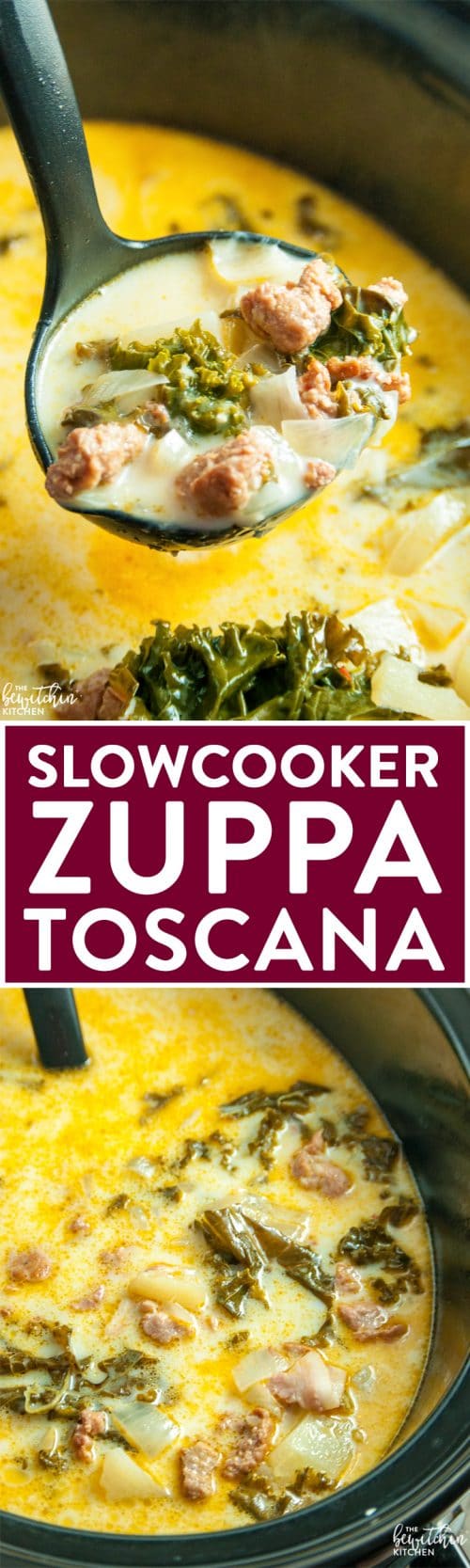 titled image (and shown): Slow Cooker Zuppa Toscana