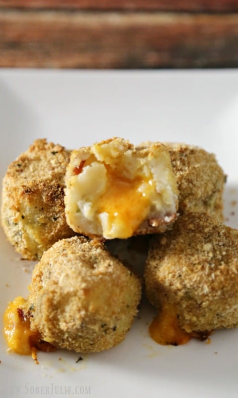 Cheesy Loaded Potato Balls