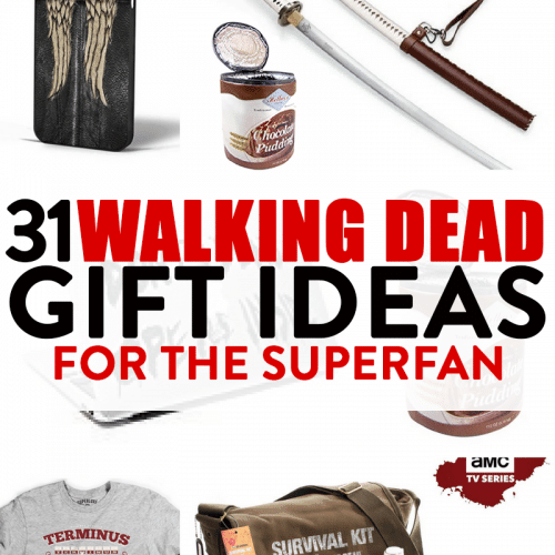 The Walking Dead gift ideas for the zombie superfan on your gift list. There are over 31 Walking Dead gifts here!