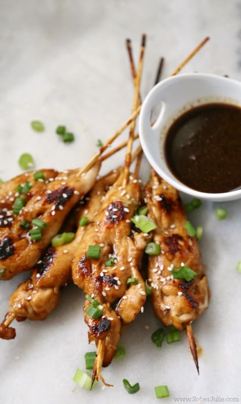 Honey Garlic Skewers