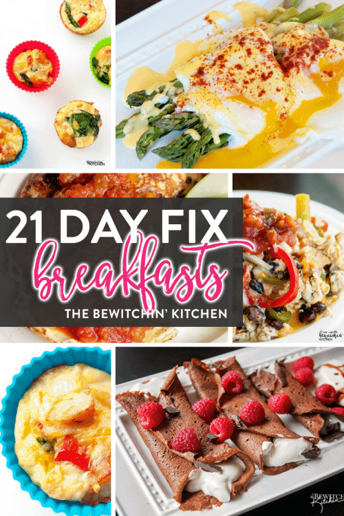 21 Day Fix breakfast recipes featured on the ULTIMATE 21 Day Fix resource guide - features reviews, 21 day fix results, and recipes.