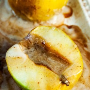 Baked Apples with Coconut Cream. This dairy free dessert is a healthier twist on apple pie.