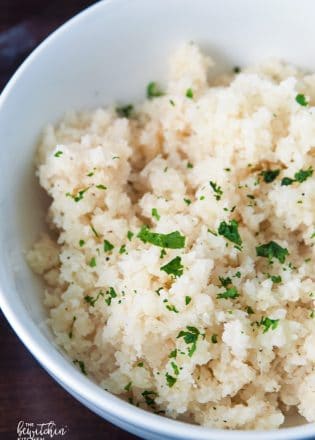 How to make cauliflower rice. Is there anything cauliflower can't do? Whole30, Paleo and 21 Day Fix approved.