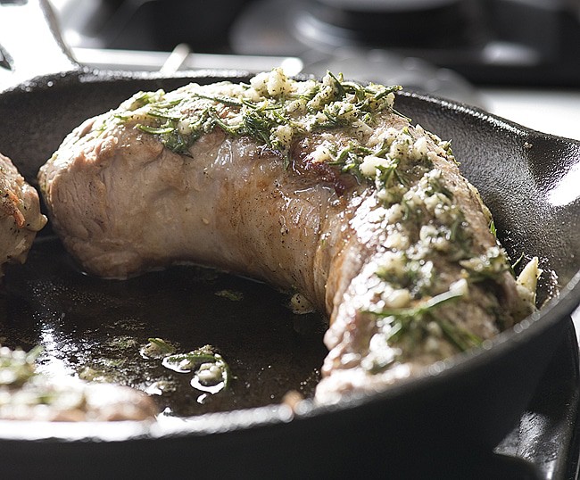 Easy Skillet Pork Tenderloin