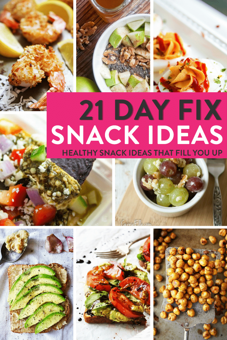 Five 21 Day Fix Snacks