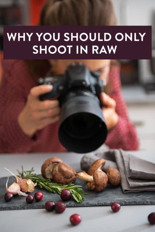 Bloggers do you shoot in raw? Here are 5 reasons why you should! This is my favorite blogging tip when it comes to food photography. It has saved a project more than once!