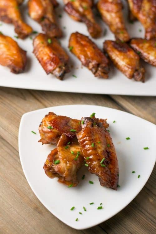 Baked Honey Garlic Wings