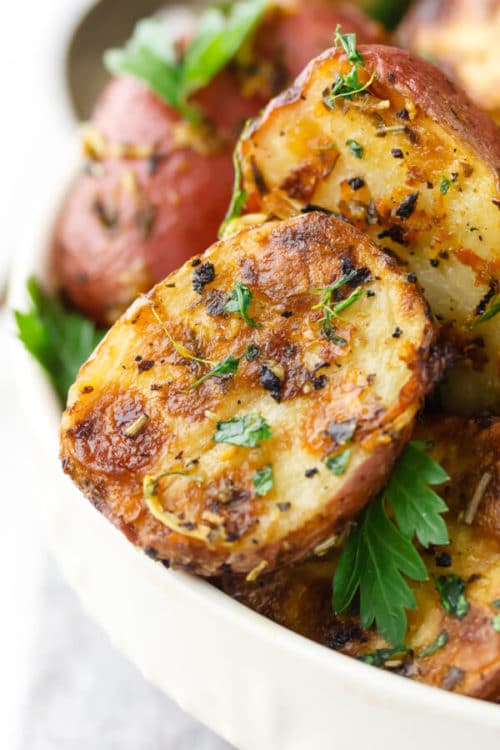 Lemon-Parmesan-Garlic-Roasted-Potato