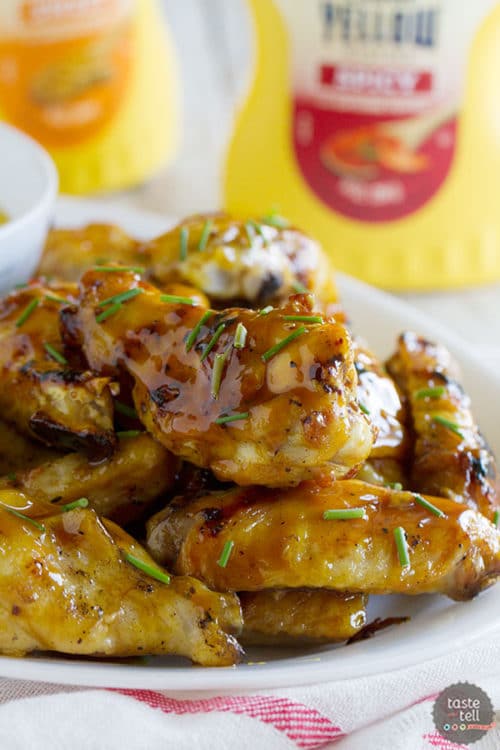 Maple-Mustard-Grilled-Chicken-Wings