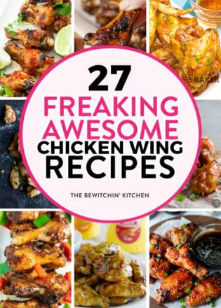 27 freaking awesome chicken wing recipes. These are some of Pinterest's most popular recipes for chicken wings.
