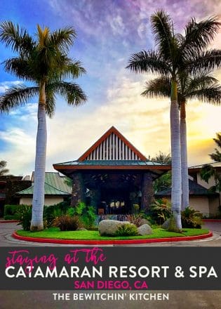 I loved staying at the Catamaran Resort and Spa located in Mission Bay. It's one of the beautiful beach resorts in San Diego, California. Perfect for family travel.