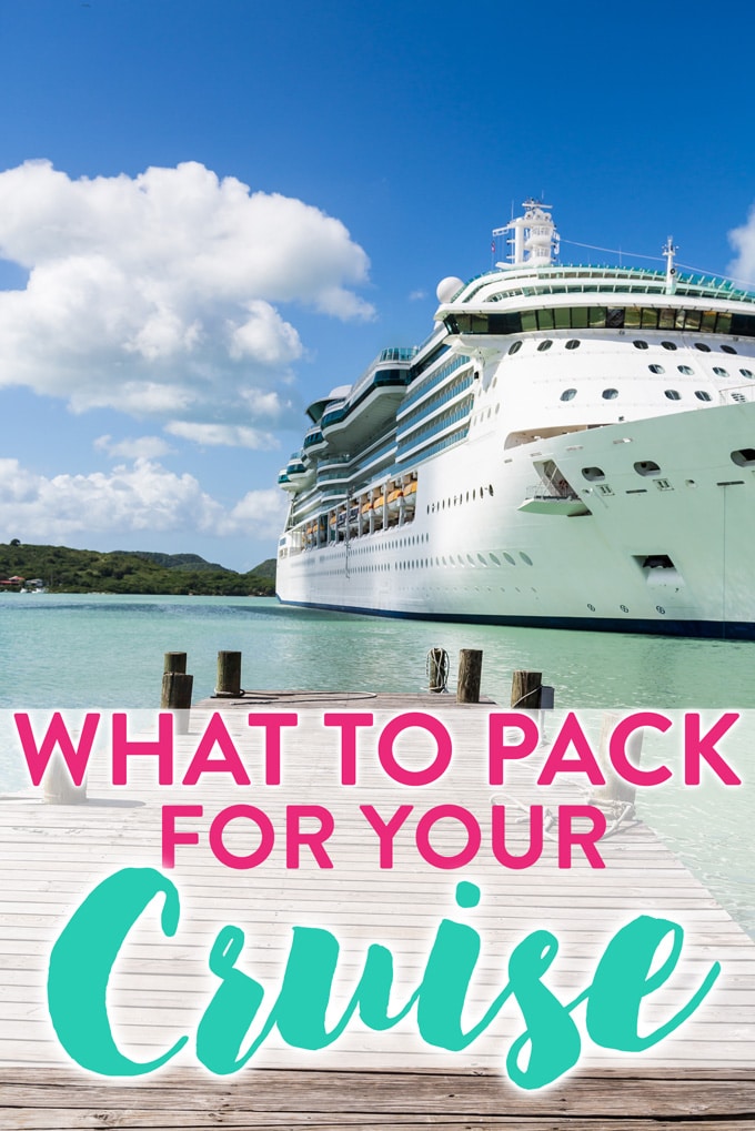 what to pack on a cruise