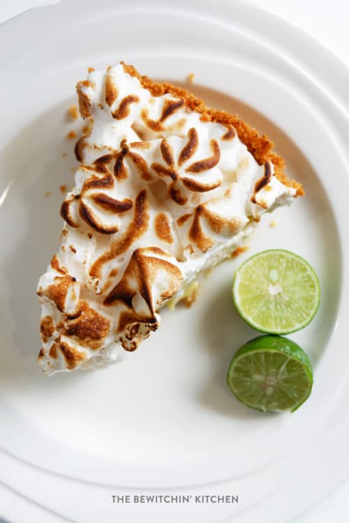 The best key lime pie recipe EVER. This Florida Key dessert recipe is one of my favorites. Whether you top it with meringue or whipped cream, you can't go wrong with the world's best key lime pie!