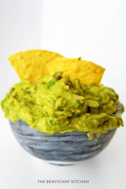 This authentic guacamole recipe was brought back from my recent Mexico travels. This clean eating, healthy snack recipe is whole30 and paleo plus its only 5 ingredients!