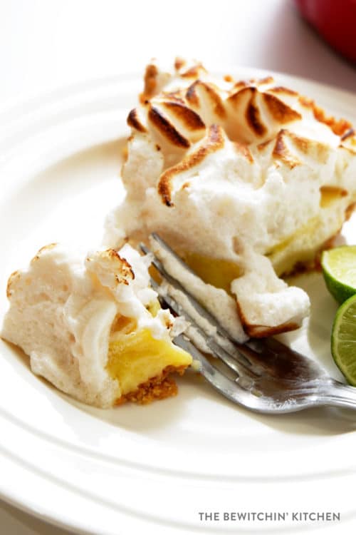 The best key lime pie recipe EVER. This Florida Key dessert recipe is one of my favorites. Whether you top it with meringue or whipped cream, you can't go wrong with the world's best key lime pie!