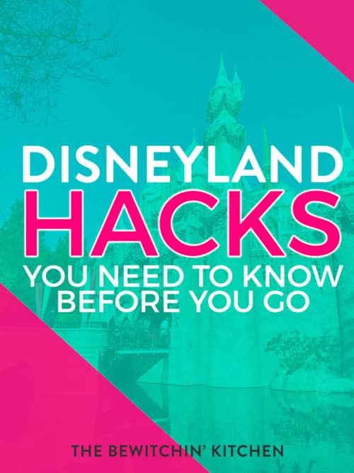 Disneyland hacks you need to know before you head to California. Save time and up the fun at the happiest place on earth with these Disneyland tips and tricks.