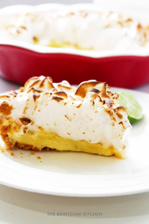 The best key lime pie recipe EVER. This Florida Key dessert recipe is one of my favorites. Whether you top it with meringue or whipped cream, you can't go wrong with the world's best key lime pie!