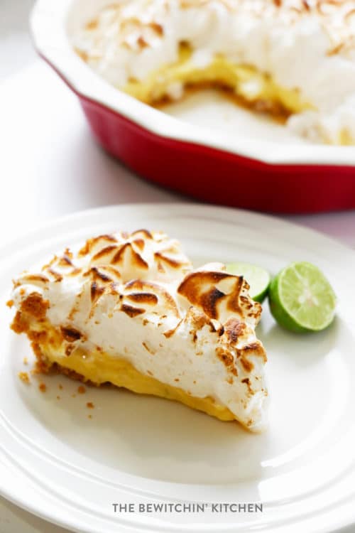 The best key lime pie recipe EVER. This Florida Key dessert recipe is one of my favorites. Whether you top it with meringue or whipped cream, you can't go wrong with the world's best key lime pie!