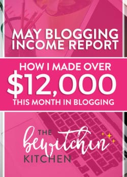 May Blogging Income Report - How I made over $12,000 this month in blogging. Working from home resources.