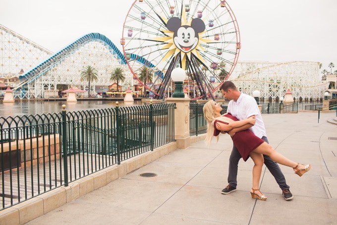 California Adventure Couples Session and Engagement Photos