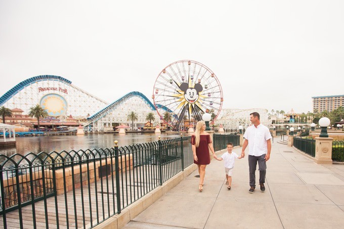 Disney's California Adventure Family Photos.