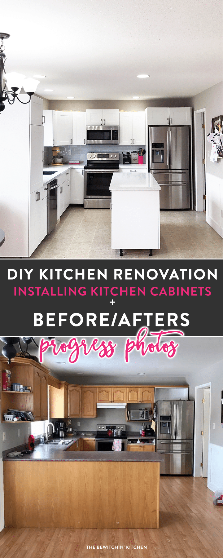 I Survived My DIY Kitchen Renovation Before Afters The