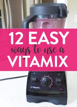 12 ways to use a Vitamix. Different Vitamix uses complete with healthy Vitamix recipes from The Bewitchin' Kitchen.