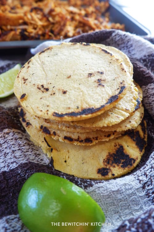 how to make corn tortillas