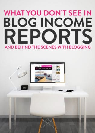 What you don't see in bloggers income reports. Real behind the scenes with blogging. So is blogging hard? Short answer: yes.