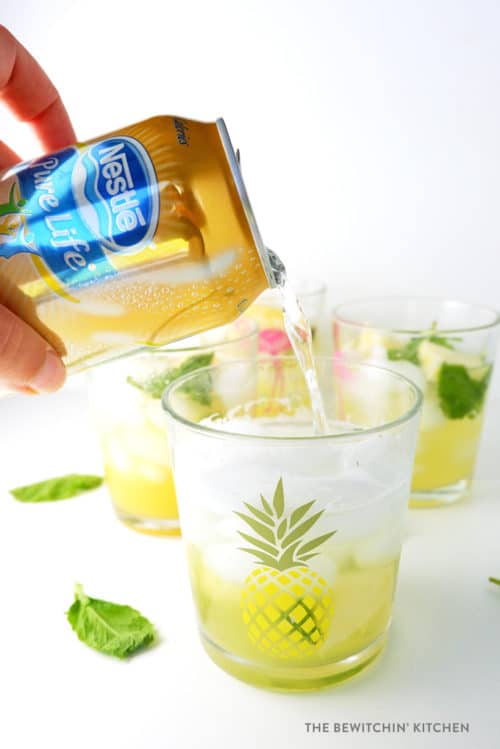 Virgin Pineapple Mojito