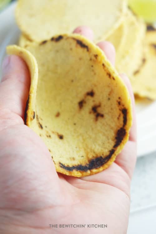 Homemade tortillas are so easy to make!