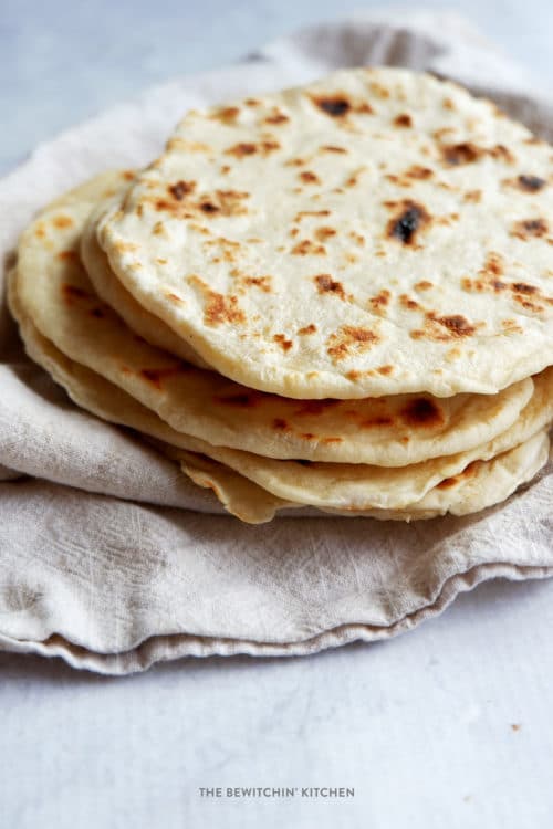 Homemade Flour Tortillas Recipe