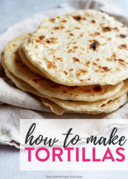 Homemade flour tortillas. Having a taco night and want to make homemade tortillas? Here's an easy recipe for taco Tuesday or fajita Friday!