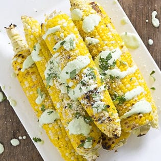 For a superb summer side dish, try Grilled Sweet Corn with Jalapeno Lime Crema. The spicy crema pairs beautifully with the sweet corn and takes less than five minutes to prepare!