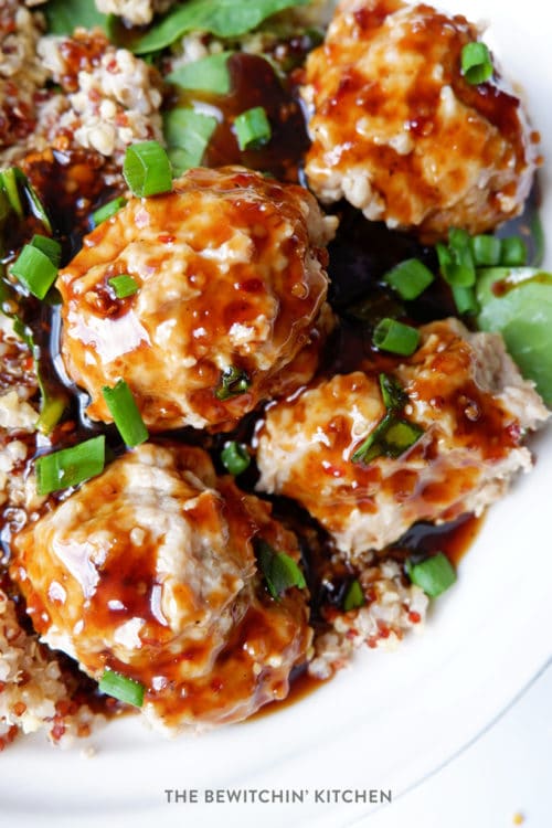 Instant Pot Korean Chicken Meatballs recipe