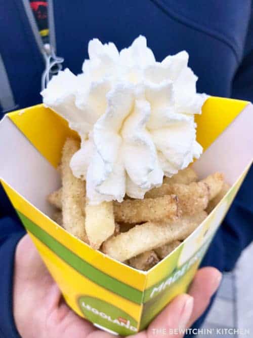 Granny's Apple Fries - a must do when you're at Legoland California!