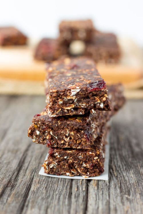Make your own chocolate protein bars with this easy recipe
