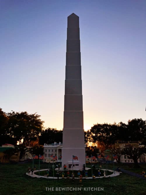 Washington Monument at Legoland California. Miniland is so aweosme!