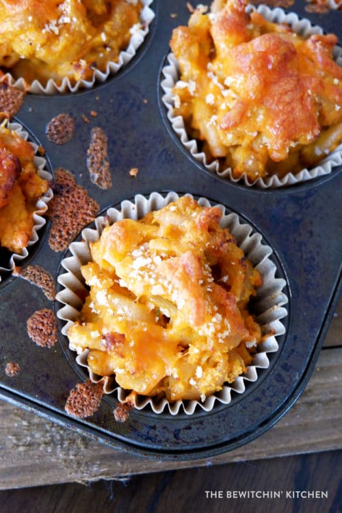 Healthy macaroni muffins