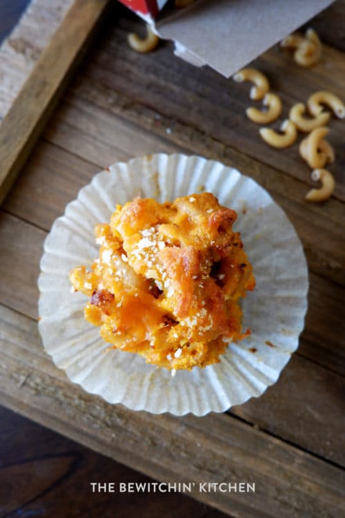 Healthy recipe for mac and cheese muffins