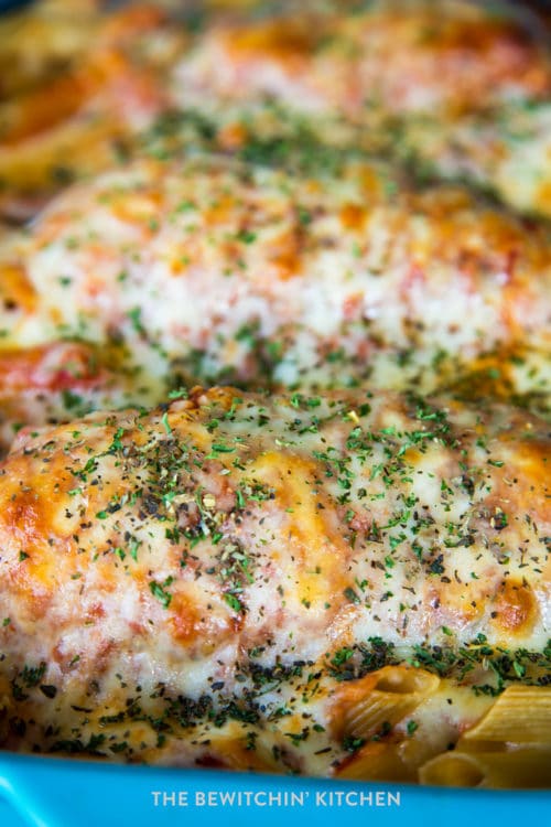 Gluten free and healthy this chicken parmesan recipe is so yummy!