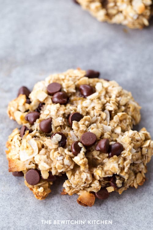 Gluten free oatmeal chocolate chip cookies