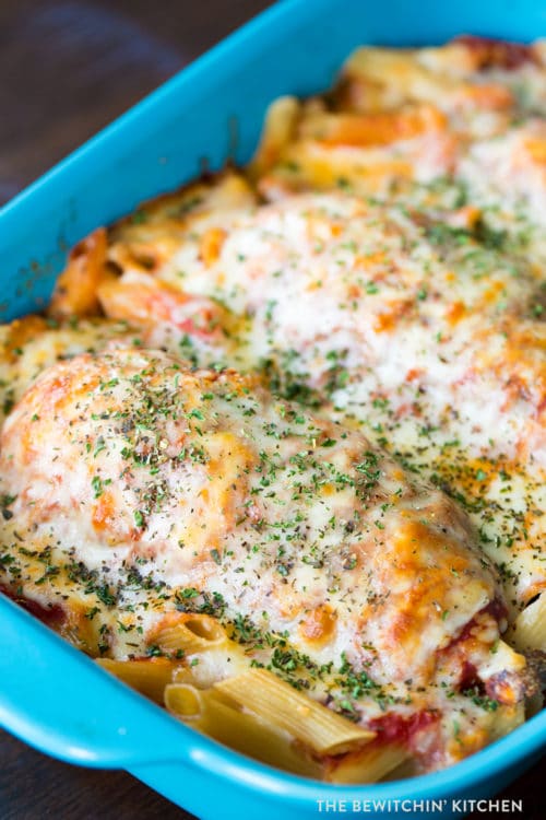 Healthy chicken parmesan recipe