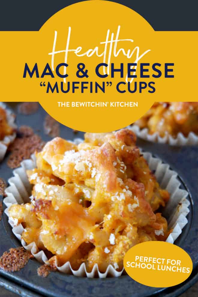 healthy mac and cheese muffin cups recipe