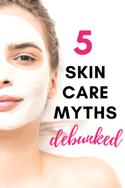 5 skin care myths debunked and how you can have healthy skin all year round.